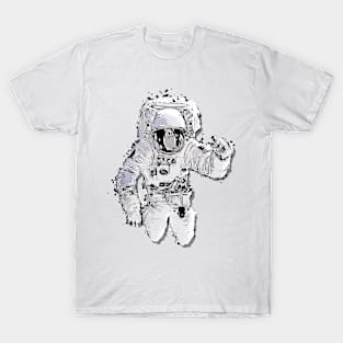 Astronaut Astrologie Galaxy Space T-Shirt